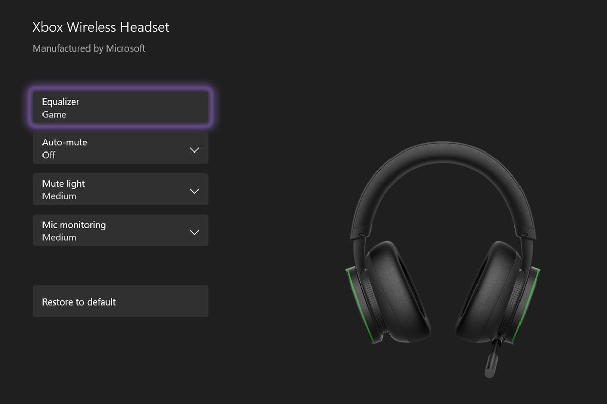xbox one headset that also works as mic for mac